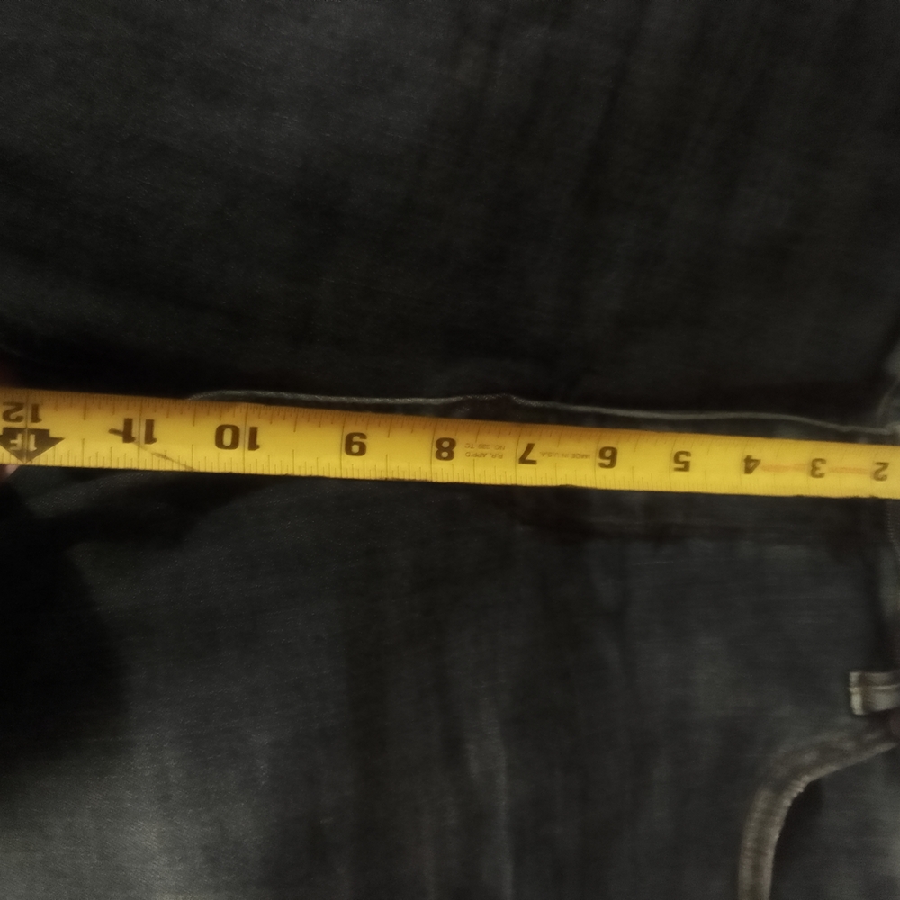 Distressed Dark Blue‎ Judy Blue High Rise Skinny Fit Jeans Size 15/32 - Picture 6 of 16
